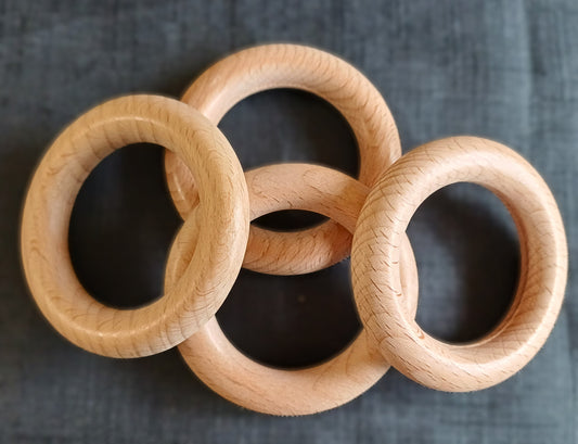 Little Baby Company custom order 50x personalised sensory rings