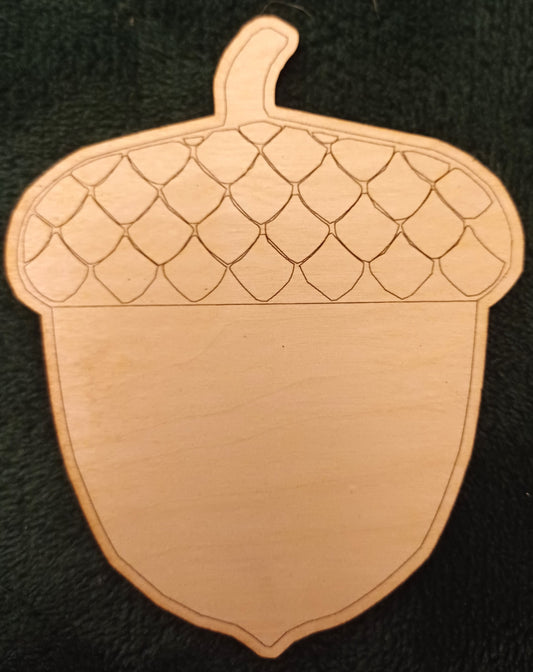 Acorn craft shapes