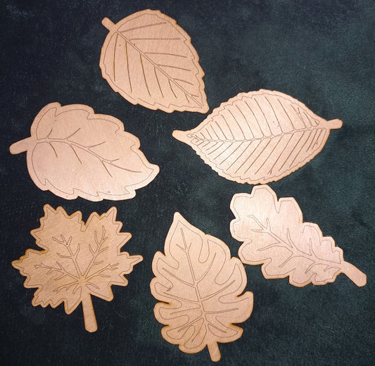 Leaf shape craft sets