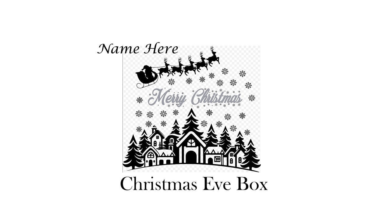 Personalised Christmas Eve Box