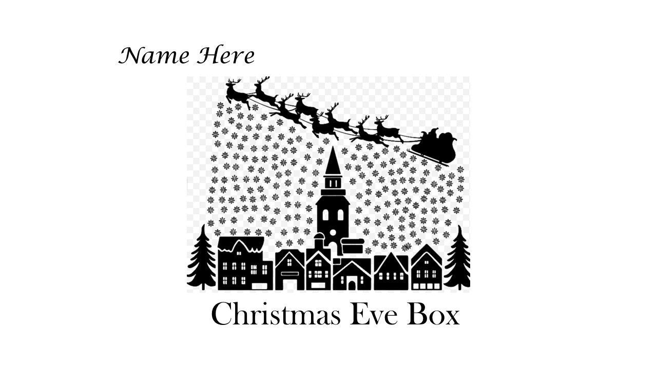 Personalised Christmas Eve Box