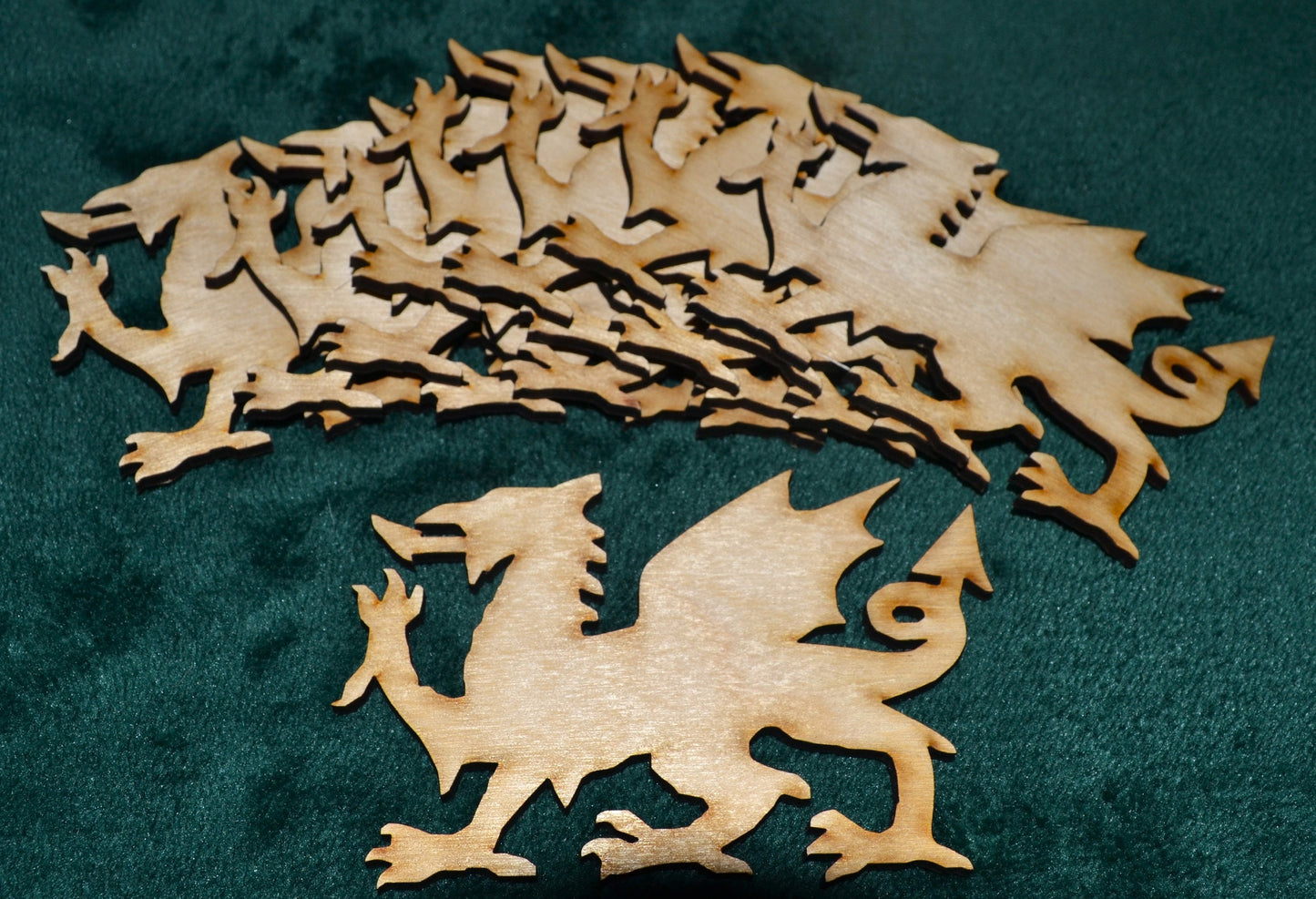 Welsh Dragon craft shapes, welsh dragon, wooden craft shapes, laser cut craft, St davids day