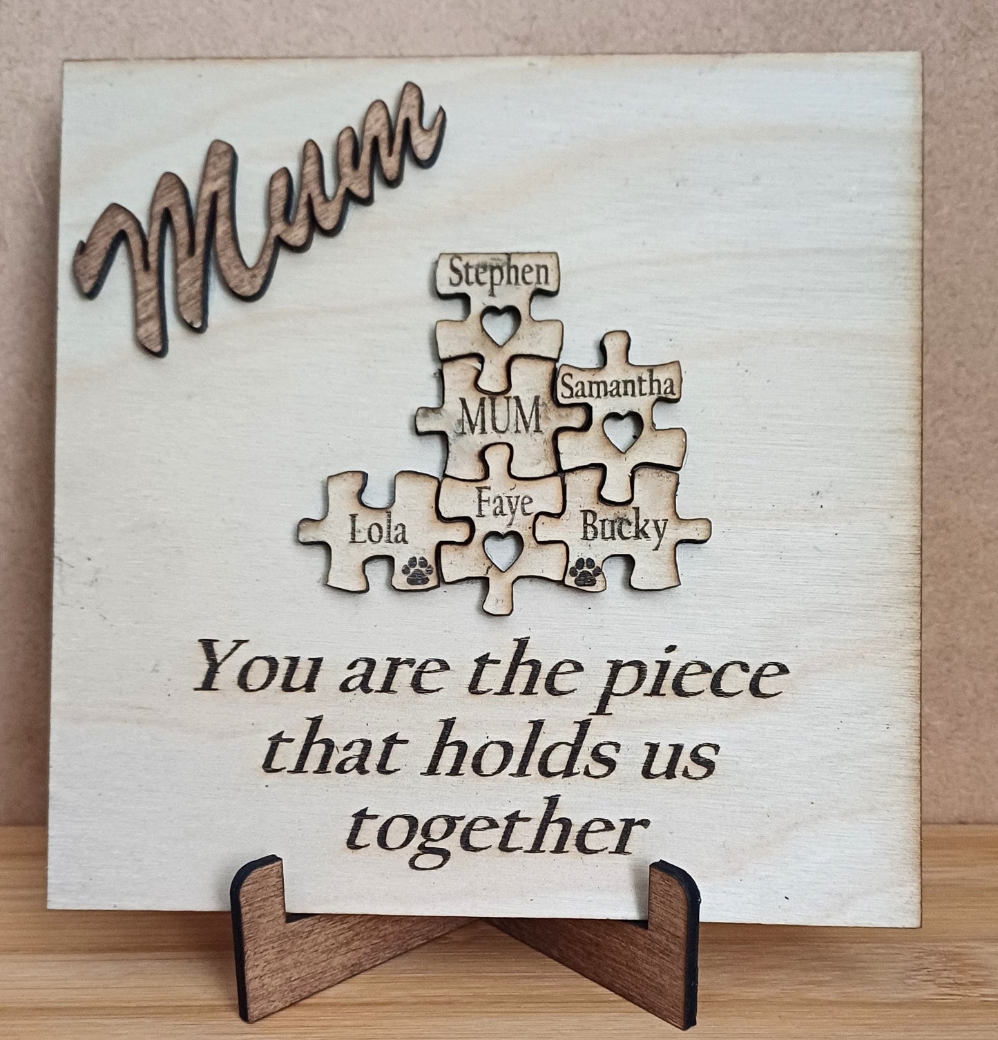 mothers day gift, gift for mum, personalised gift, handmade, christmas gift, birthday gift for mum