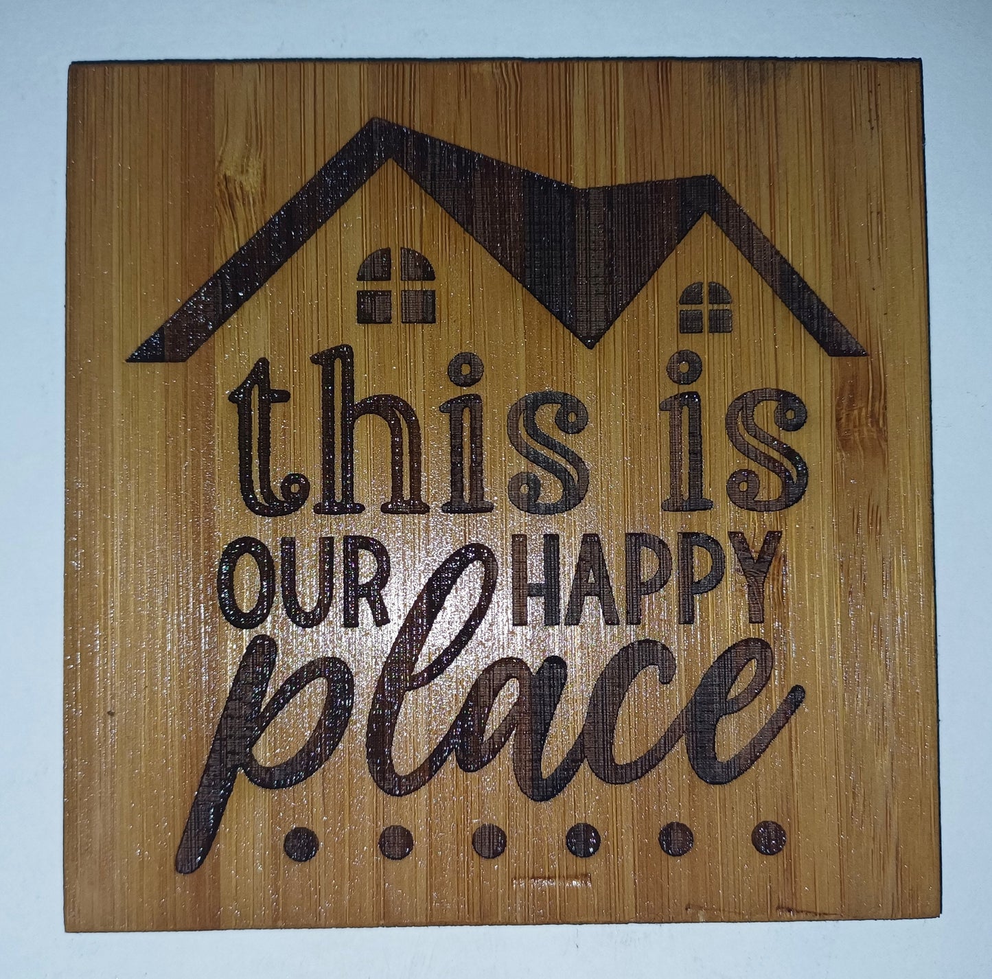 bamboo coasters, family saying coasters, personalised coasters, house warming gift,