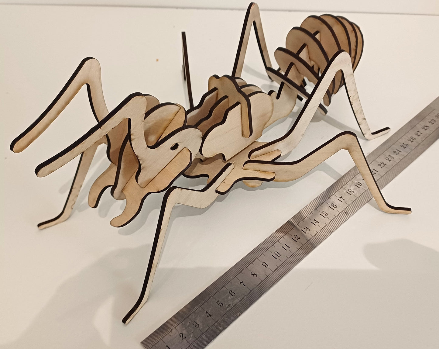 3D wooden insect puzzle, wooden puzzle, insects, 3d puzzle, puzzle for kids, 3d craft, 3d insects