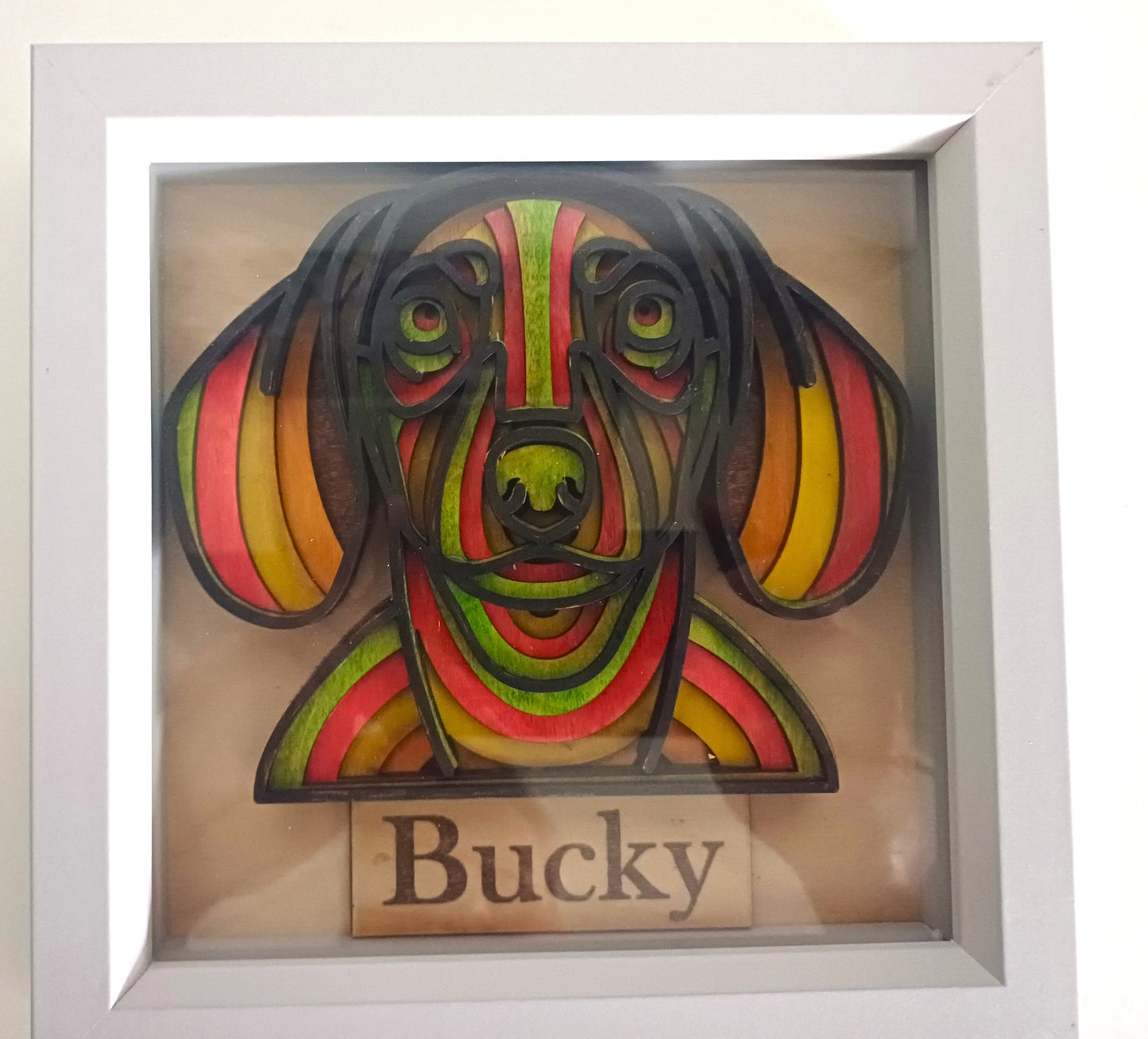 Wooden Dog Face, Layered Laser Wood Art, layered wooden dog picture, Wood Art, Dog Art, Gift for Dog Lover, Dog Lovers