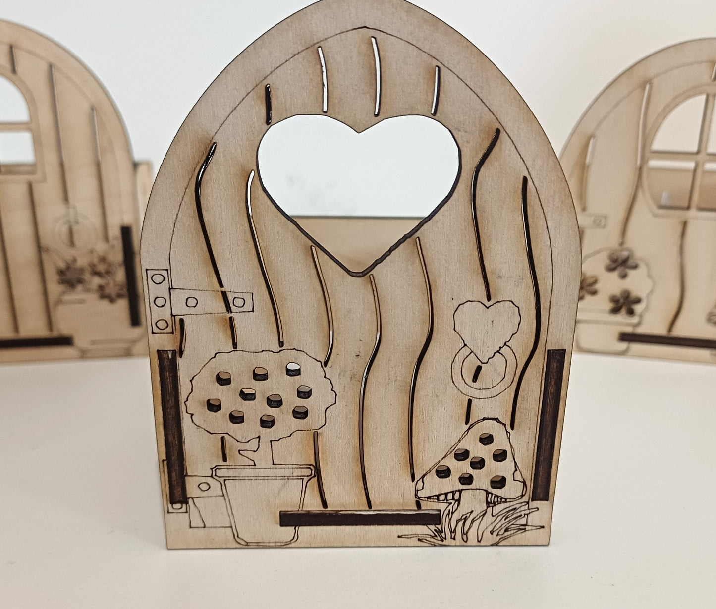 Fairy door t-light craft set, fairy door candle craft set, fairy doors, wooden fairy doors, arts and carfts,