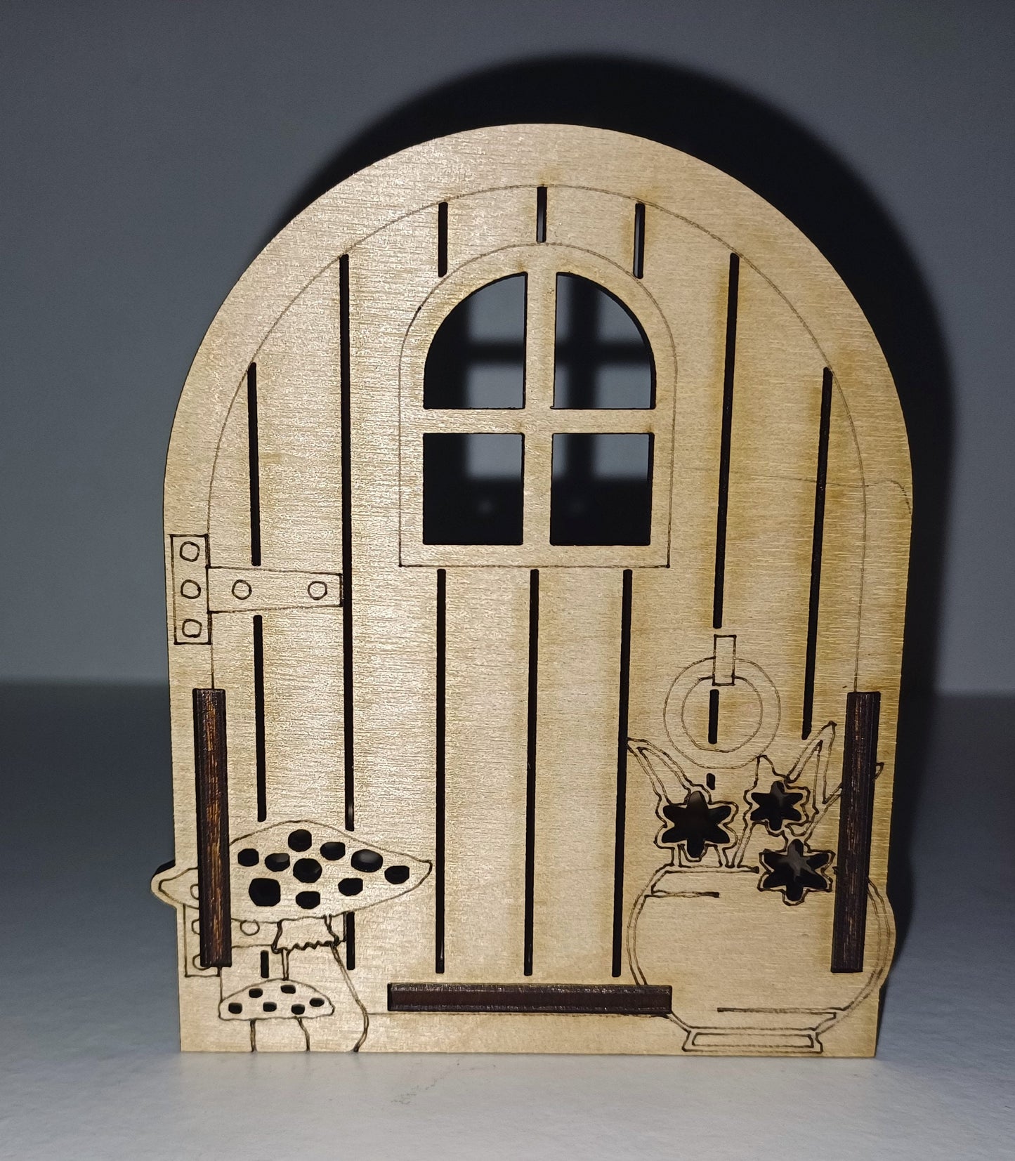 Fairy door t-light craft set, fairy door candle craft set, fairy doors, wooden fairy doors, arts and carfts,