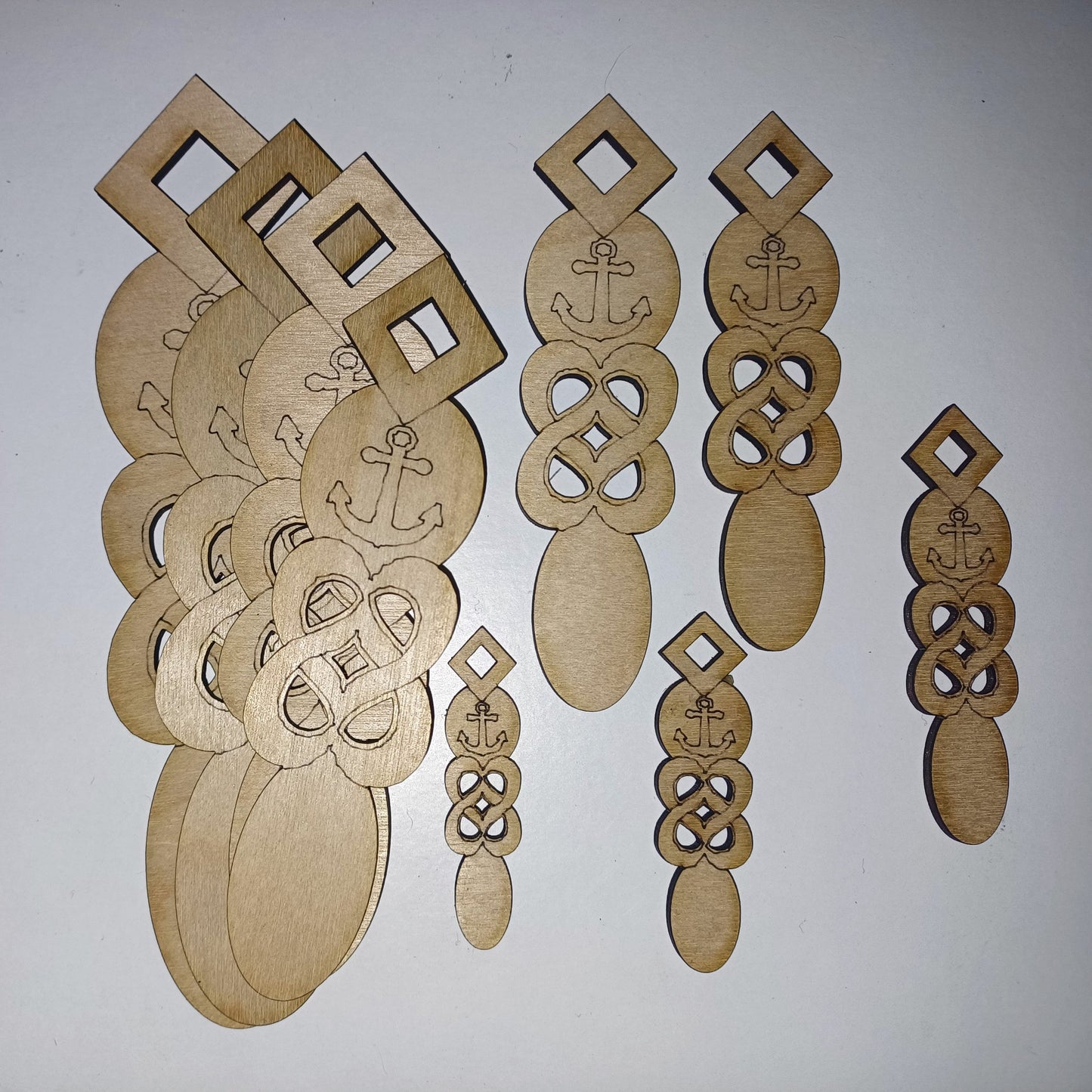 10 x wooden lovespoon craft shapes, wooden lovespoon, laser cut craft shapes, craft shapes, welsh lovespoon