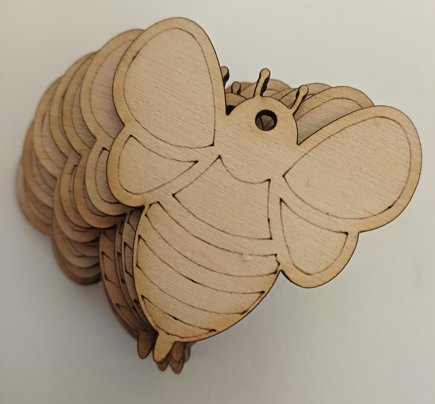 10 x plywood bee craft shape arts and crafts insects craft